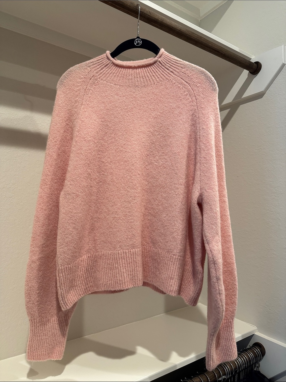 J. Crew Pink Crewneck Sweater